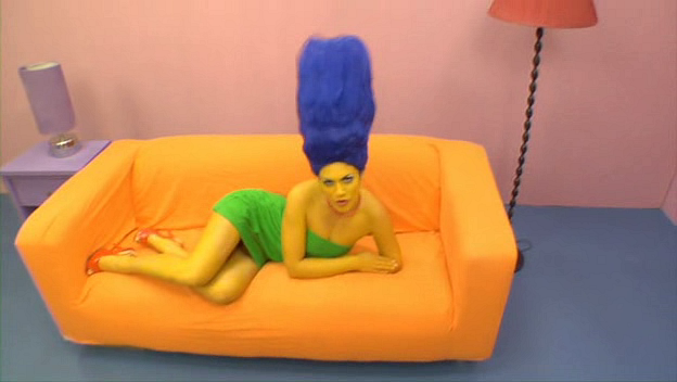Marge Simpson in carne e ossa